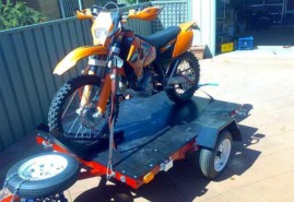 1 bike trailer