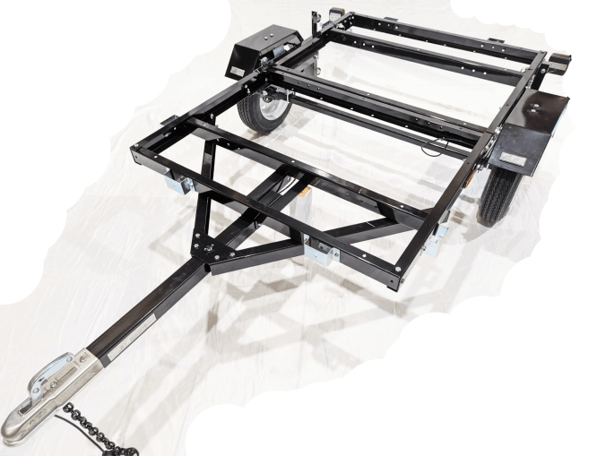 Trailer Chassis 6x4 Folding
