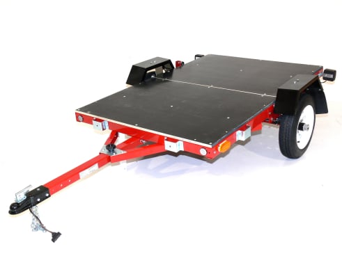 Flat Top Trailer Folding 6x4