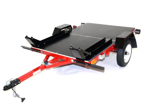 Folding Motorbike Trailer 6x4