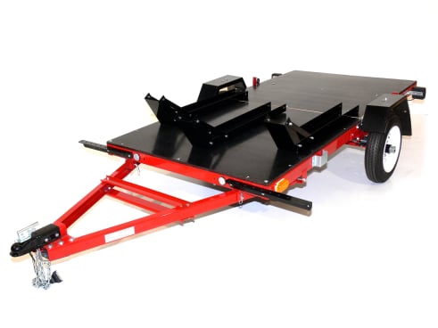 Foldable Motorcycle Trailer 8x4